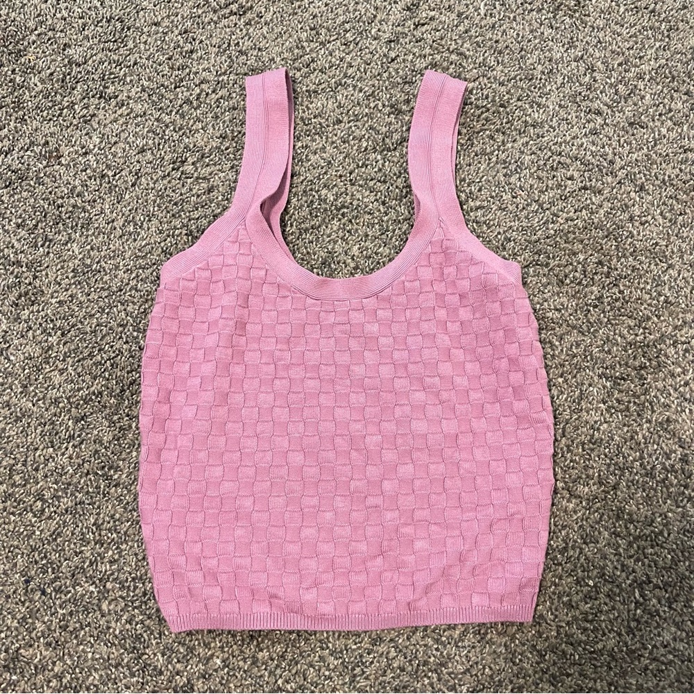 Abercrombie & Fitch Checkered Tank Top